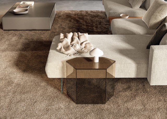 glass sofa table | Livre Coffee Table | LAGO